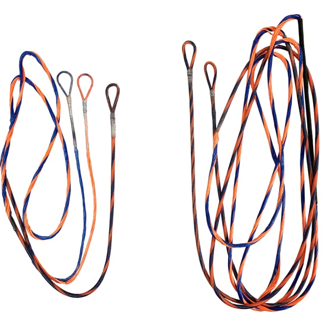 FirstString 5A25-AM-0110156 Genesis String & Cable Set Blue/Flo Orange - First String