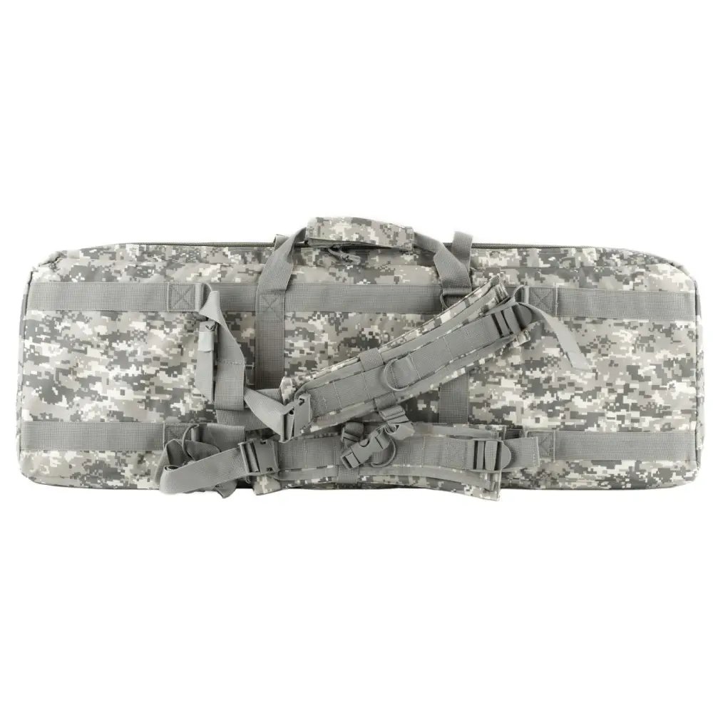 NcSTAR Double Carbine Case 36 In Padded Nylon Gray Camo - NcSTAR