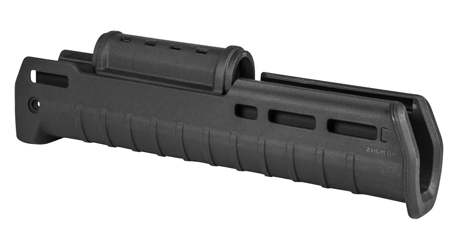 Magpul MAG586-BLK Zhukov AK Handguard, Polymer, Black, 11.7" OAL - Magpul Industries
