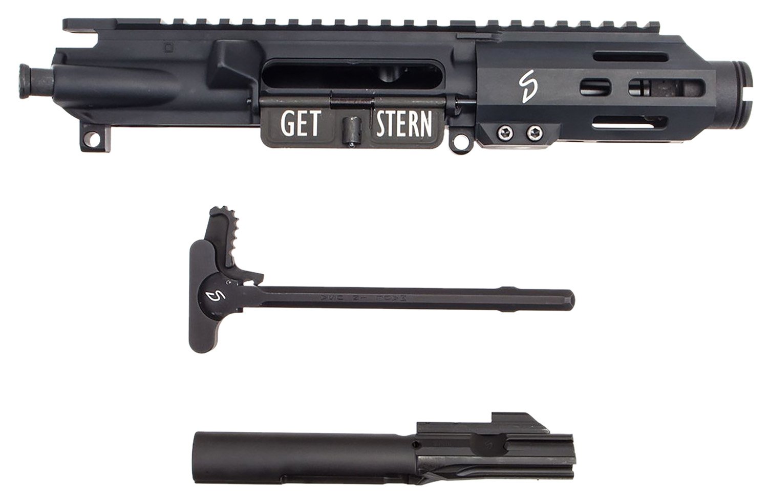 STERN 015SD4INCHMOD4MLOK4INC 9mm 4 In Chrome Moly AR-15 Upper - STERN - 9 mm Luger