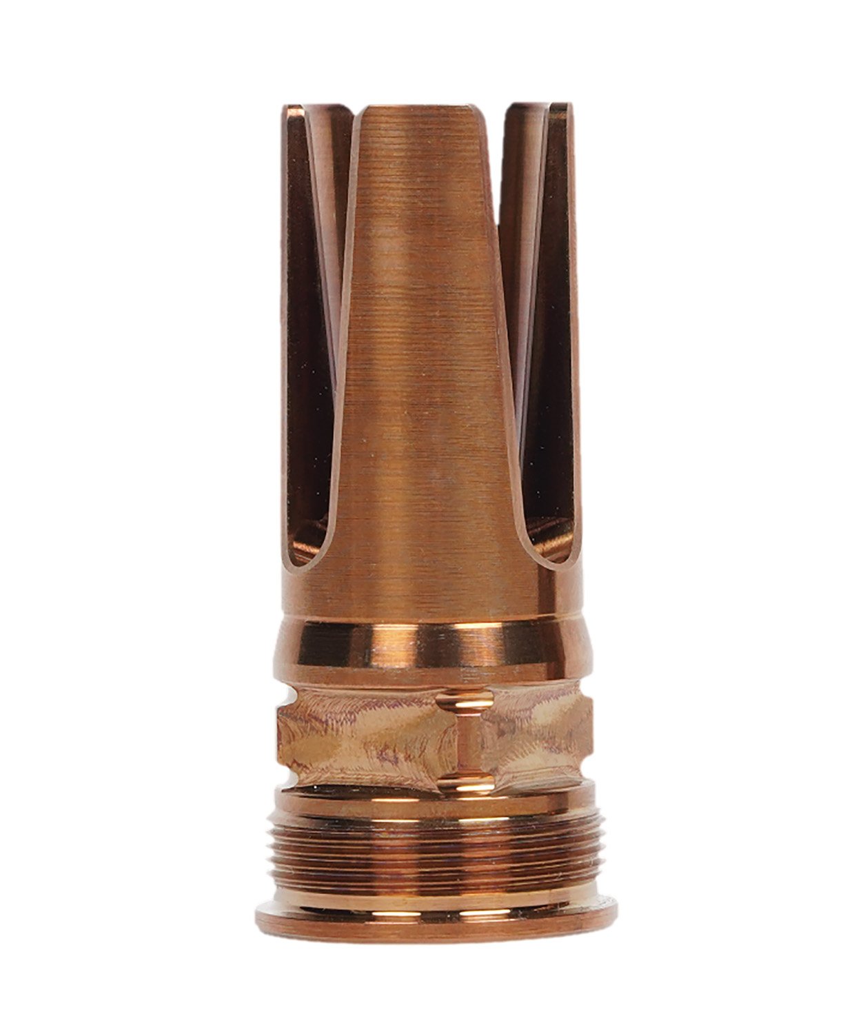 Q ACCFH5/8248.6 Flash Hider 8.6 Blackout Steel 5/8"x24 Threads - Q LLC - 8.6 Blackout