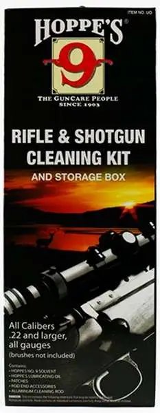 Hoppe's Premium Rifle Shotgun Cleaning Kit - Multi-Caliber Box UO - Hoppe's