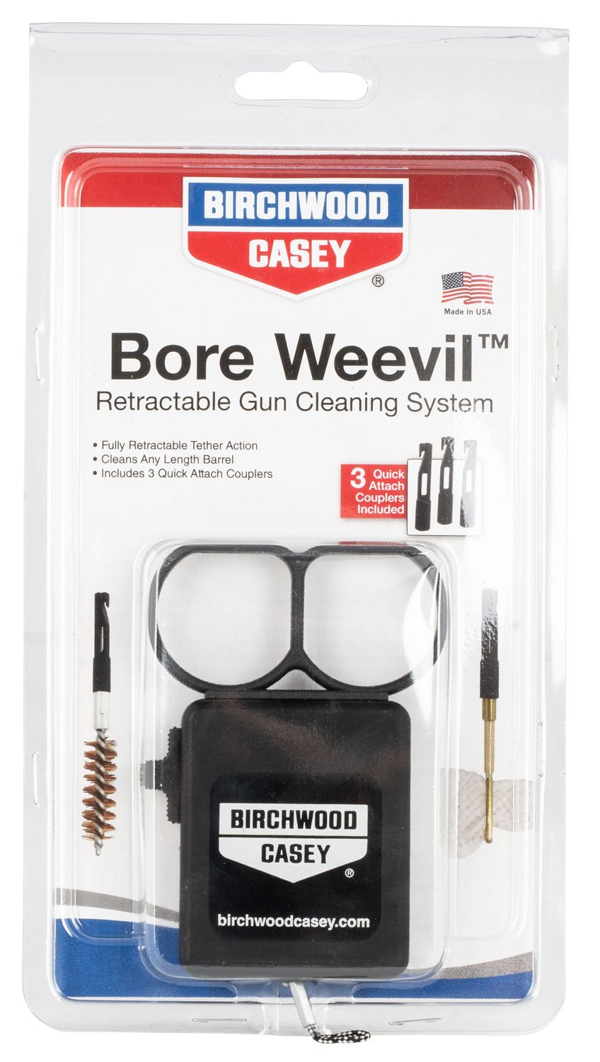 Birchwood Casey Bore Weevil Retractable Cleaning System - Birchwood Casey - Multi