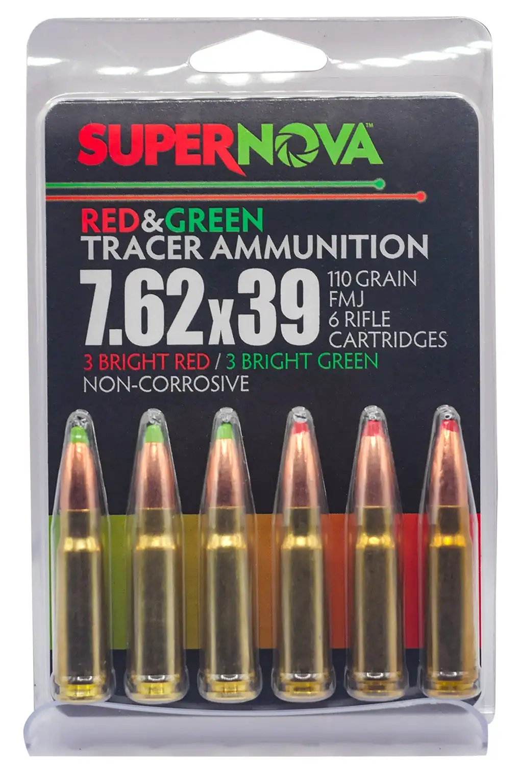 SUPERNOVA PMSN762MP 7.62X39mm 60Rd FMJ Tactical Ammo - SUPERNOVA - 7.62X39mm