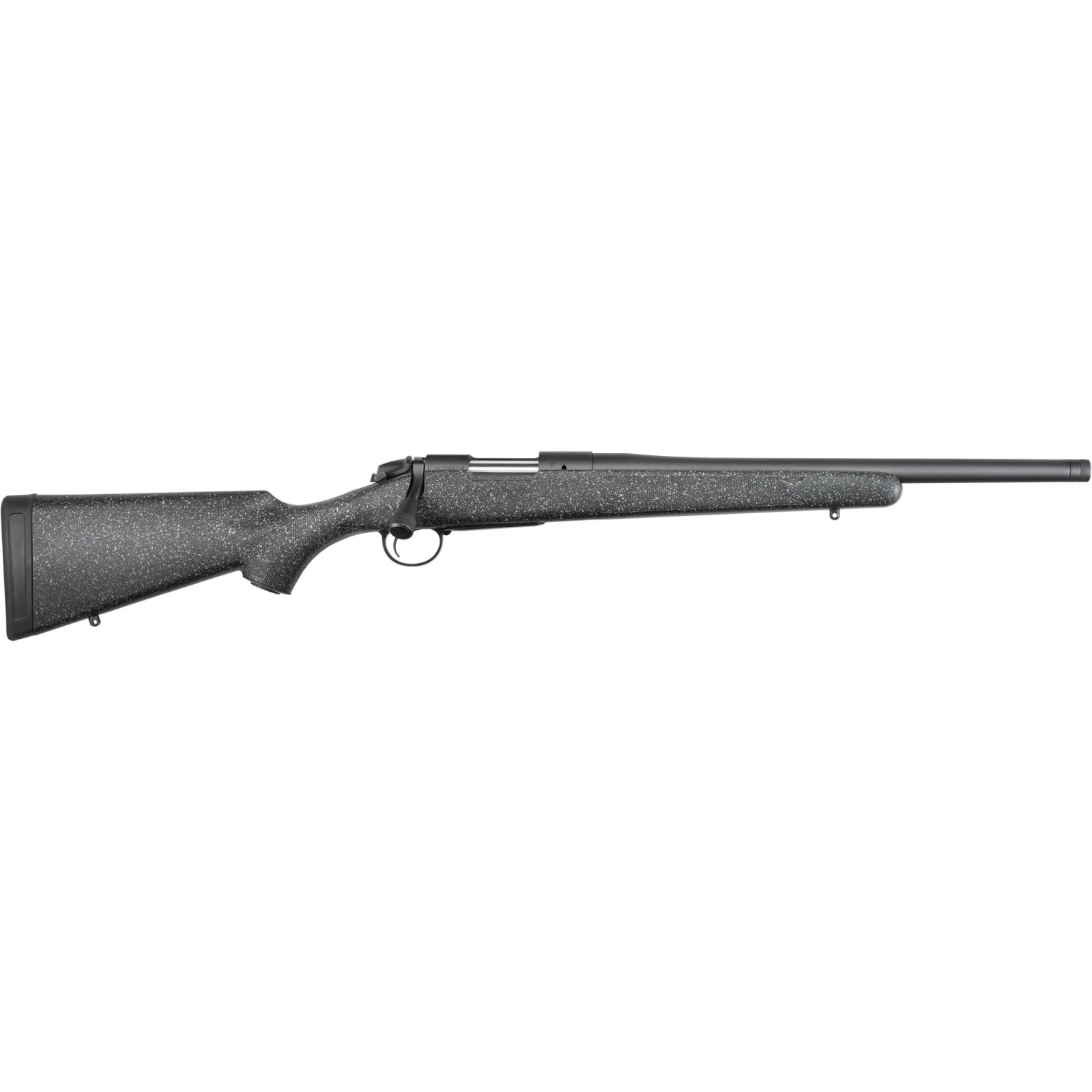 Buy Bergara B14LM502C B-14 Ridge 7mm Rem Mag 3+1 24" Threaded Barrel, Graphite Black Cerakote, Gray Speckled Black Stock online