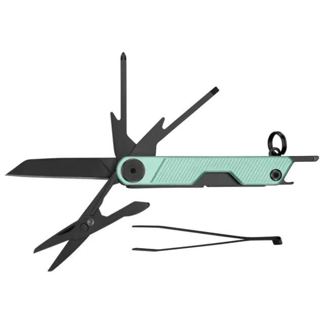 Gerber Armbar Mini Mint Green Keychain Pry Bar Utility Tool - Gerber