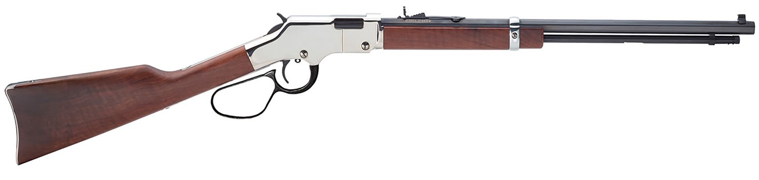 Henry Golden Boy Silver 22 LR/22 Short 20in 16rd/21rd RH Rifle w/Large Loop