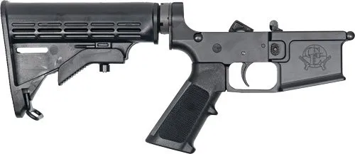 Great Lakes GL15 BLK C 5.56mm Adjustable Stock Black - Great Lakes Firearms - 5.56mm for sale at Dahlonega Armory