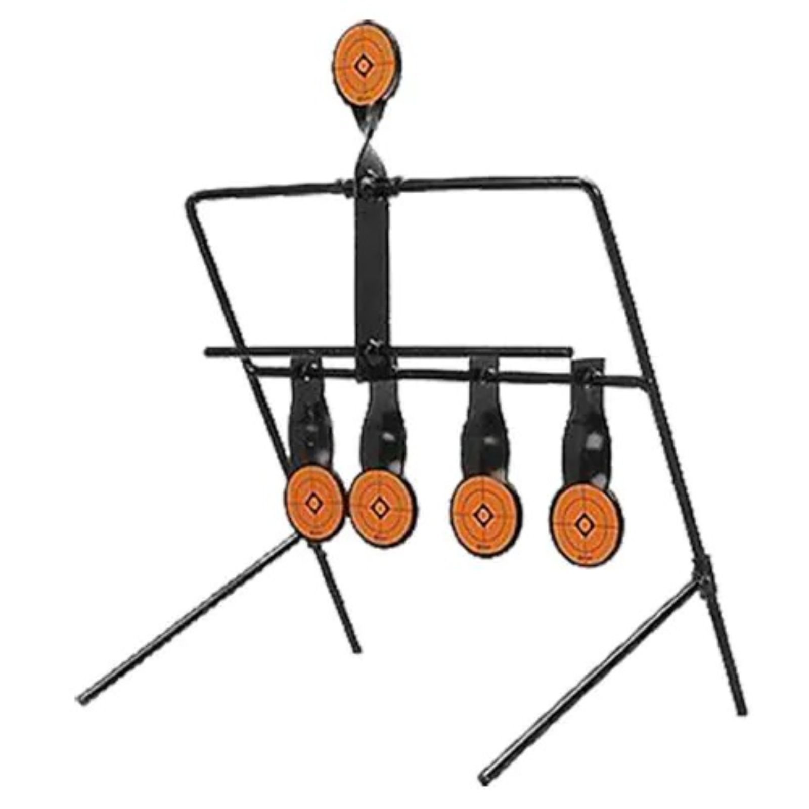 Buy Caldwell 820585 AR500 Steel Resetting Target Black/Orange 1.5" Diameter online