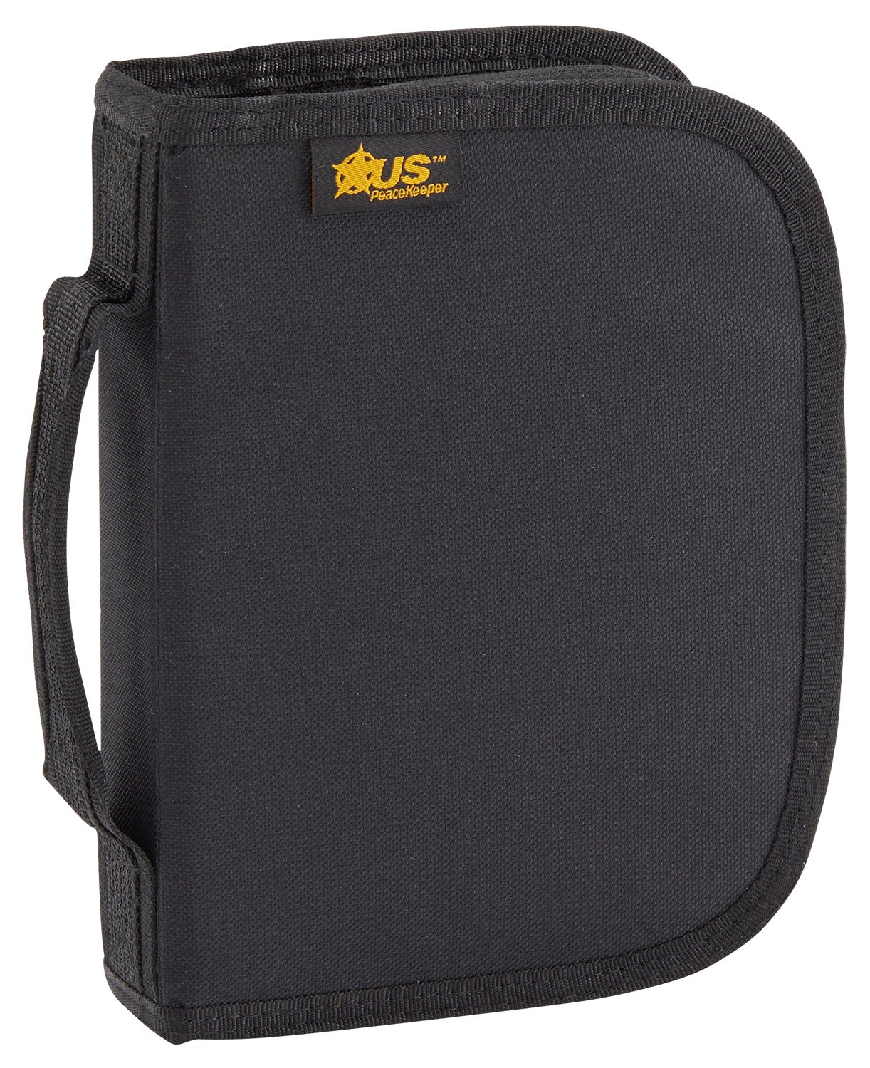 US PeaceKeeper P26308 Micro Handgun Case Black Polyester Water Resistant - US PeaceKeeper
