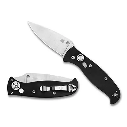 Spyderco C165GP2 Autonomy 2 Black G10 LC200N Slide Safety Knife - SPYDERCO