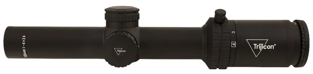 Trijicon Credo 1-4x24mm 2900012 Matte Black LED Green MRAD Scope - Trijicon - 24MM