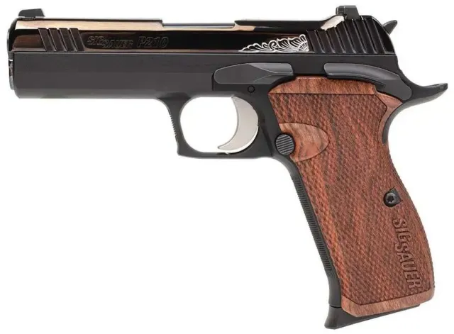 Sig Sauer 210CA9CW P210 Carry 9mm 4.1" Rosewood Grips 8rd Magazines