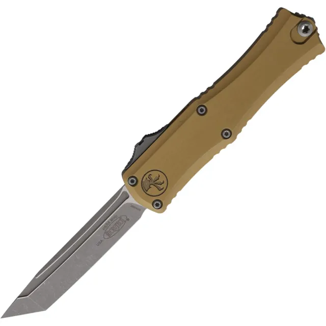 Microtech Hera II Mini 2.96 In TNT/STD/APOC Tan ALU HNDL - MICROTECH