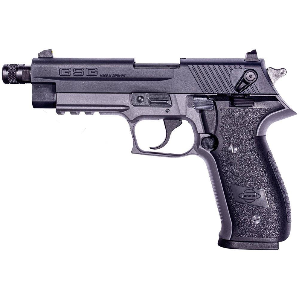 ATI GSG Firefly Handgun .22 LR 13rd Magazines(2) 4.9 Threaded Barrel Smoke - American Tactical Imports - .22LR