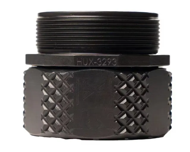 Huxwrx 3486 HUB-QD Adapter 2.0 5.56mm-7.62mm Fits 1.375x24TPI Black