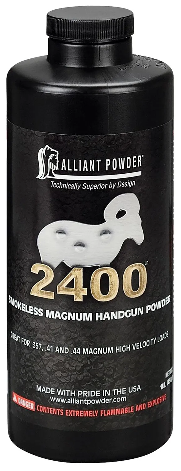 Alliant Powder 2400 Magnum Handgun Powder 1 LB | .44 Magnum & More | Quickness: 27.0%