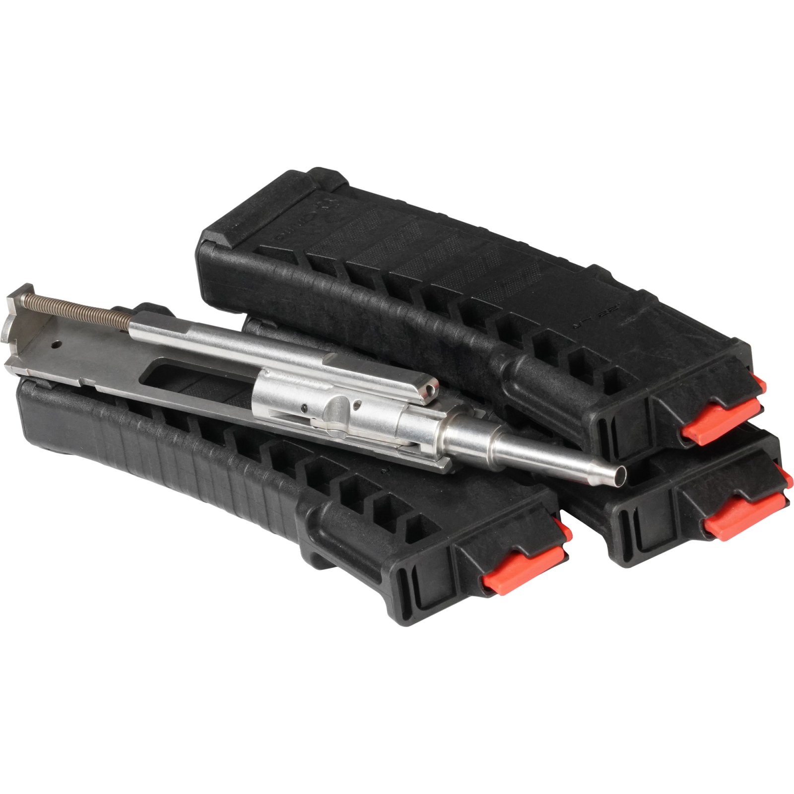 CMMG Inc 22LR AR Conversion Kit Bravo, 3 10RD Magazines, Black - CMMG - 22 Long Rifle