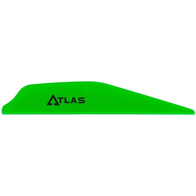 Buy Bohning 101072NG28 Atlas Vanes Neon Green 100pk AR1000 Material Durable online