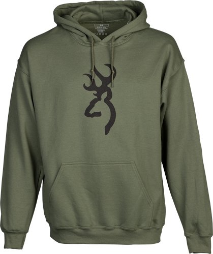 Browning Backfence Hoodie in Browning Arms Green 5030026405 - Browning