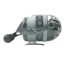 Muzzy 1192 Tournament Reel - Heavy-Duty Spin Cast, Carbon Fiber Handle, Stainless Steel, Grey, Right Hand - Feradyne Outdoors