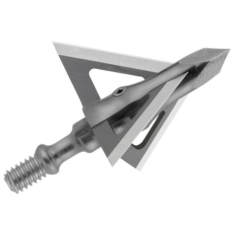 Muzzy 293 Trocar Crossbow Broadheads 125gr 3pk, 1 3/16" Cut, SS Ferrule - Feradyne Outdoors