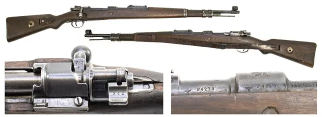 1941 K98 GERMAN MAUSER 8MM RFL 23.62" BAYONET 8/10 MATCHING SERIAL NUMBERS