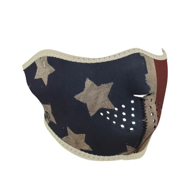 Zan Headgear Neoprene Half Face Mask WNFM408H Washable Reusable