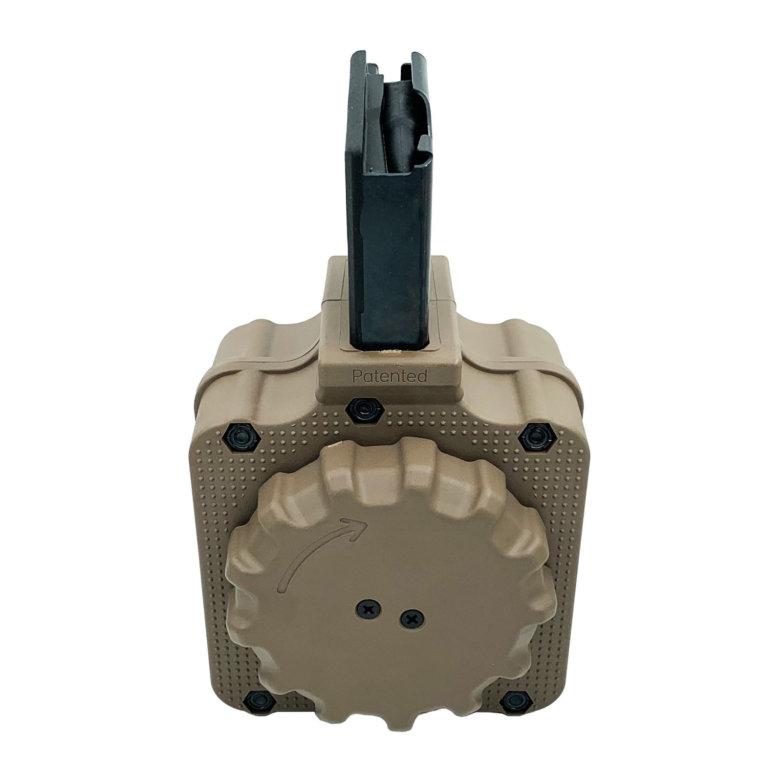ProMag DRM-A41-FDE 50-Round Drum Magazine, .308/7.62 NATO, Polymer, FDE - ProMag Industries - 308 WINCHESTER