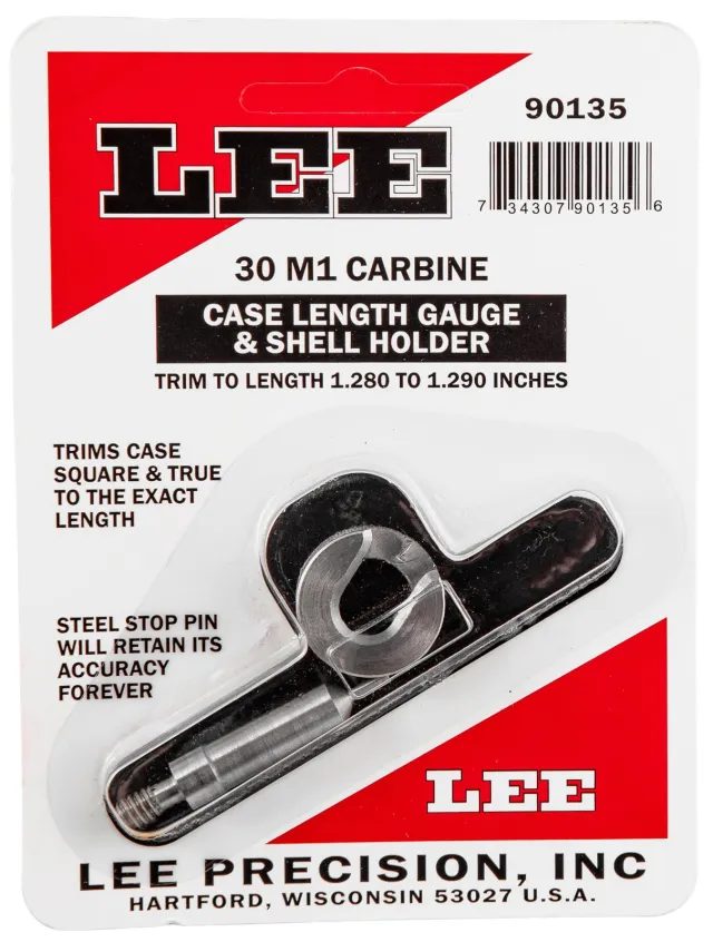 Buy Lee Precision Case Length Gage and Shell Holder 30 Carbine online