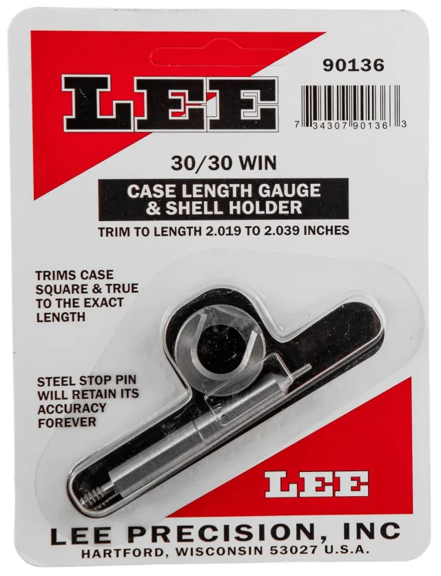Lee Precision Case Length Gage and Shell Holder 30-30 Winchester