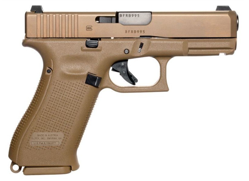 Buy Glock UV1950703X G19X V 9mm 4.02" Flat Dark Earth PVD Semi-Auto Pistol online