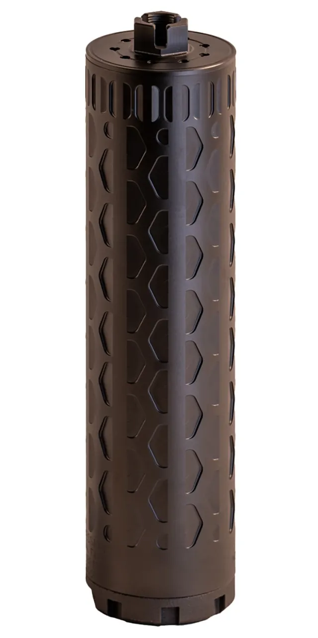C Products Defense Inc BOE-TI-46-6 MOD1 450 Bushmaster 1.75" Black Titanium 1.375"x24