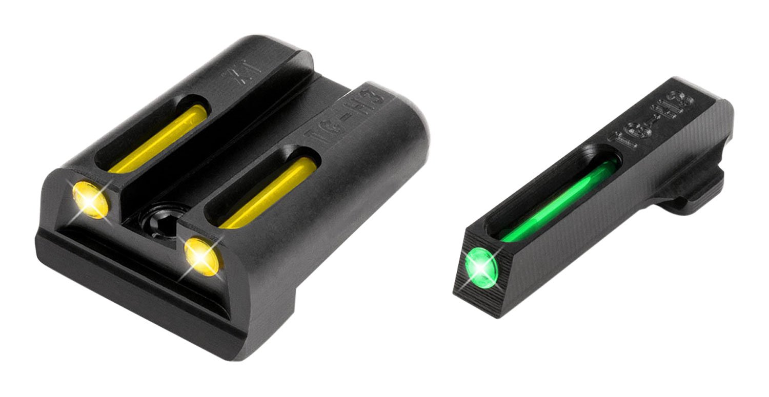 TruGlo TFO Hand Gun Sights Green Front Yellow Rear - Springfield XD - TRU Ball