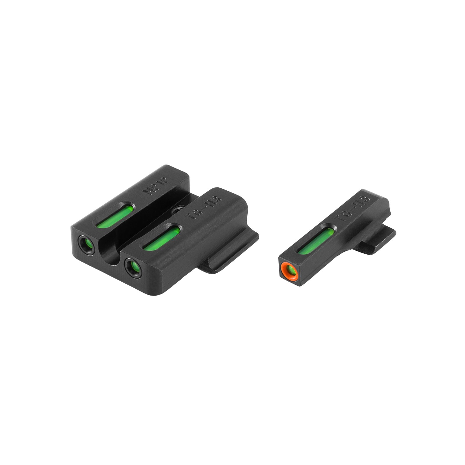 TRUGLO TFX Pro S&W M&P Sight Set Night Front Green Rear White - TRUGLO