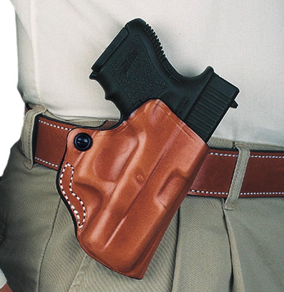 Buy DeSantis Mini Scabbard RH OWB Leather Holster Tan J-Frame 2-2.25In online