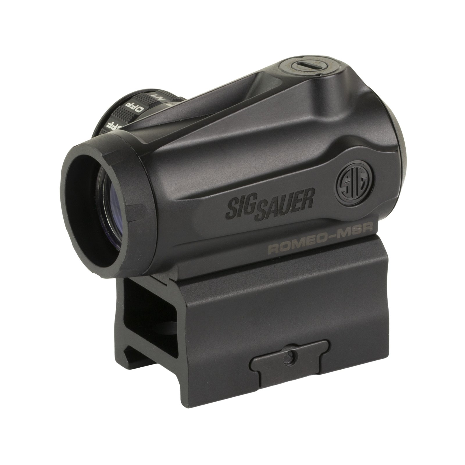Sig Sauer ROMEO-MSR Gen II 1x20mm Green Dot Sight Black 2 MOA - Sig Sauer - 20MM