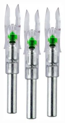 Nockturnal NT105 Lighted Nocks Green GT-Series 3-Pack - Nockturnal