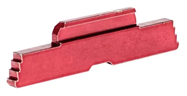 Cross Armory CRG5SLRD Slide Lock Extended for Glock Gen1-5/P80 Red Steel - Cross Machine Tool Company for sale at Smoke Wagon Firearms