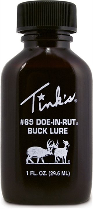 Tink's #69 Doe-In-Rut Buck Lure 1oz Natural Estrous Urine - TINK'S SCENTS