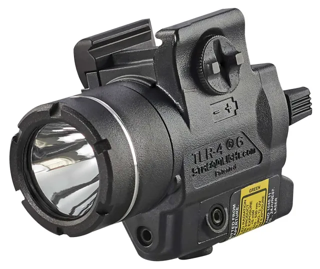 Streamlight TLR-4 G Light Green Laser 160 Lumens Black Polymer 2.81 oz - Streamlight - 160 LUMENS for sale at Keys Gun Shop