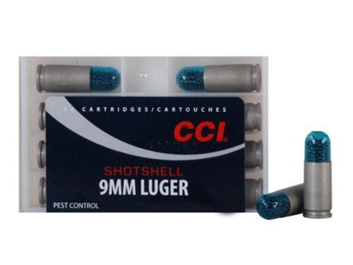 Buy CCI 3712CC 9mm Luger 45gr #4 Lead Shot 10 Rounds Box online