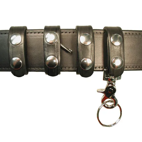 Boston Leather Deluxe Belt Keeper Combo Pack 2-Piece Set