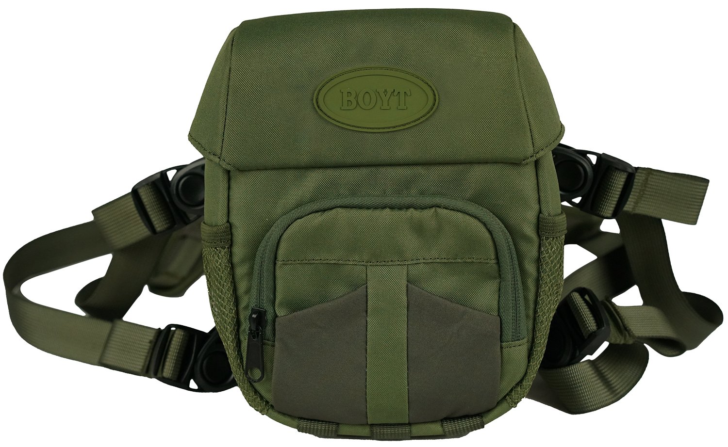 Boyt Harness BCH15M Bino Case & Harness Sage Nylon Medium 8" - Boyt Harness Company