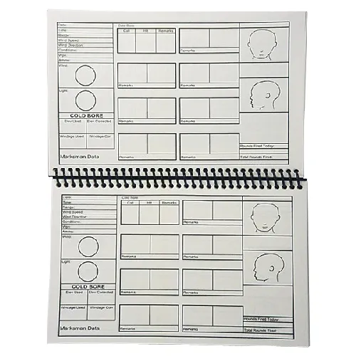 Voodoo Tactical Marksman Data Book Durable Field Ready