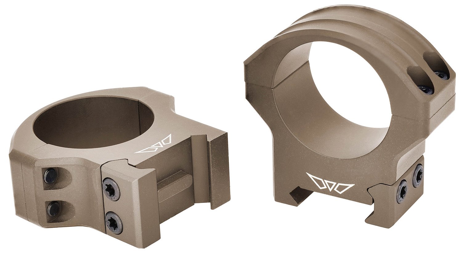 Warne 8502TM Hyperlite Tikka Scope Rings Matte Black 1 Inch High - Warne - 1"