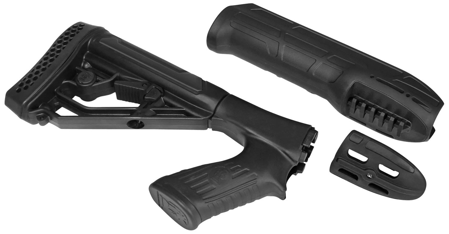 Adaptive Tactical EX Performance Stock & Forend 12 Ga Black Synthetic - Adaptive Tactical