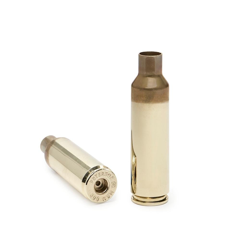 Peterson Cartridge Unprimed Rifle Brass 300 WSM - 250/ct - Peterson Cartridge - 300 WSM
