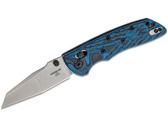 Hogue 24263 Deka 3.25" Wharncliffe Blue ABLE Lock 20CV Steel Folder - Hogue
