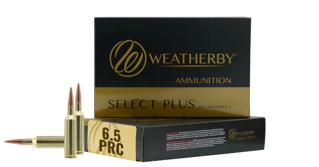 Weatherby M65PRC124HCB Select Plus 6.5 PRC 124gr Ammo - Weatherby - 6.5 PRC